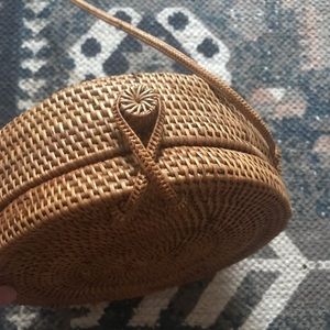 Straw purse